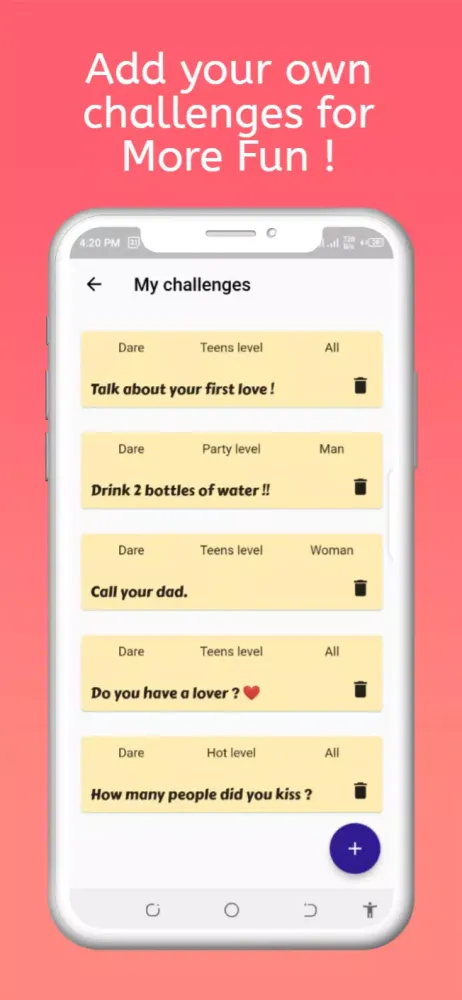 Truth or Dare Screenshots