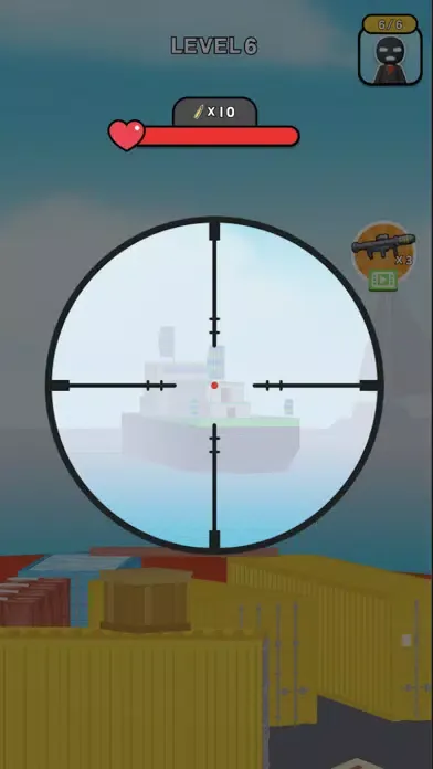 ภาพหน้าจอของ Sniper Aboard
