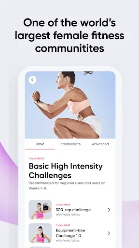 Sweat: Fitness App For Women 스크린샷
