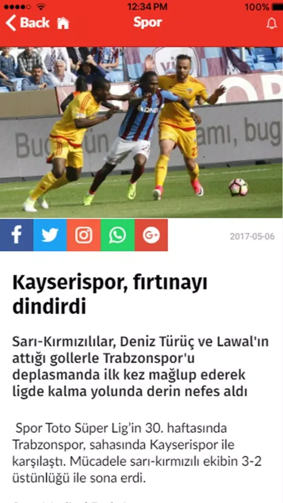 Screenshot di Kayseri Olay
