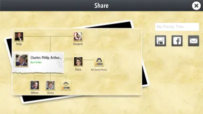 Tangkapan layar Easy Family Trees - Familybook