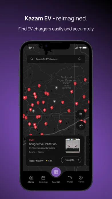 Kazam EV Charging应用截图