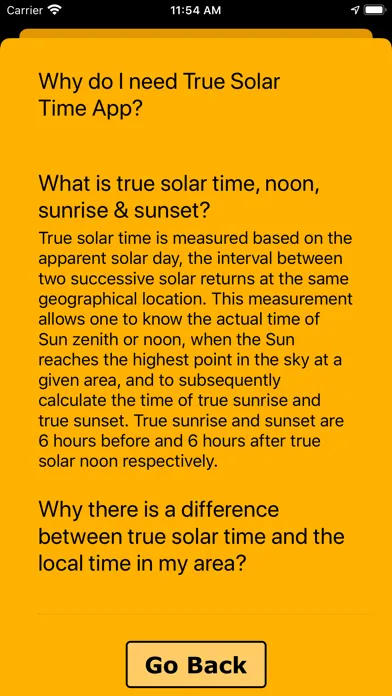 Скриншоты True Solar Time