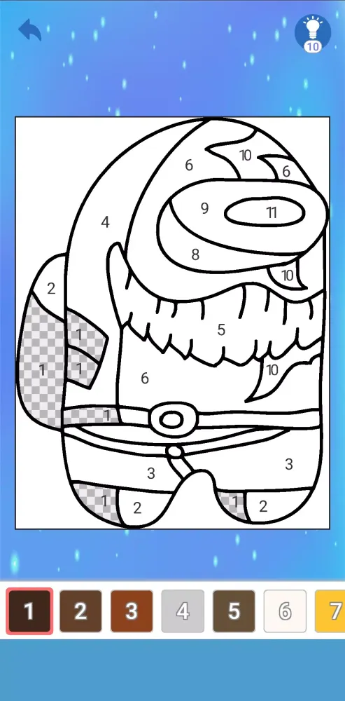 Capturas de pantalla de Coloring Fan Skins: Among Us