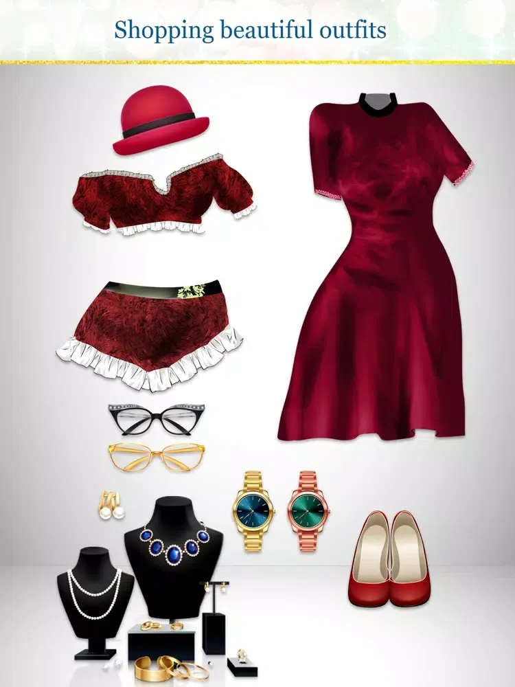 Fancy Look - Dress up Game iPad  Ekran Görüntüleri