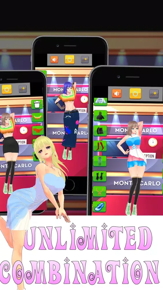 Capturas de tela do Fashion model: Dress Up Girls