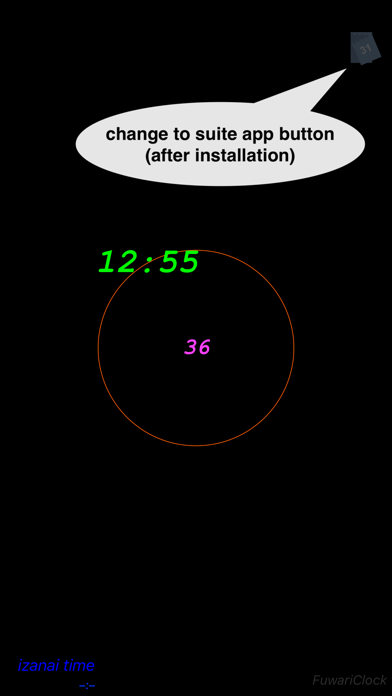 Zrzuty ekranu FuwariClock
