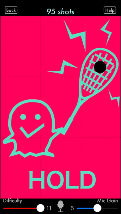 Capturas de tela do SquashGhosts