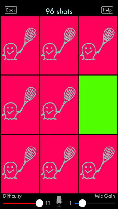 Capturas de tela do SquashGhosts
