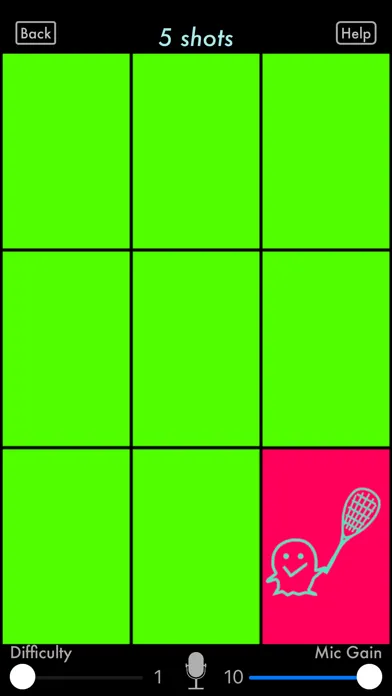 Capturas de tela do SquashGhosts