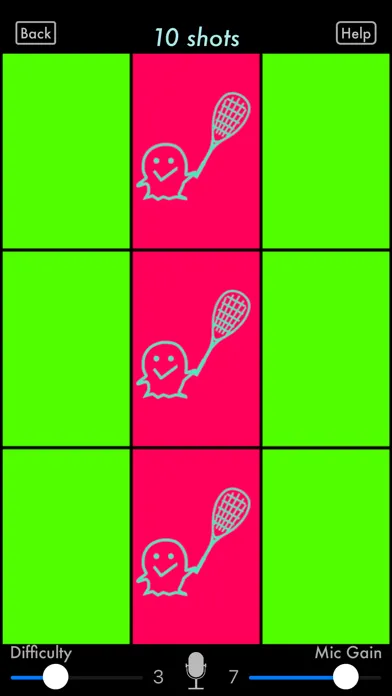 Capturas de tela do SquashGhosts