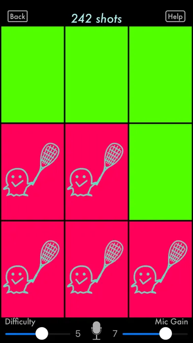 Capturas de tela do SquashGhosts