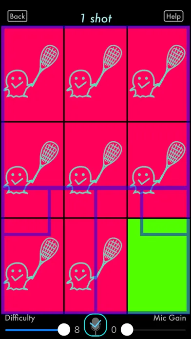 Capturas de tela do SquashGhosts