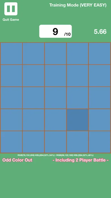 Tangkapan layar Odd Color Out - Multiplayer
