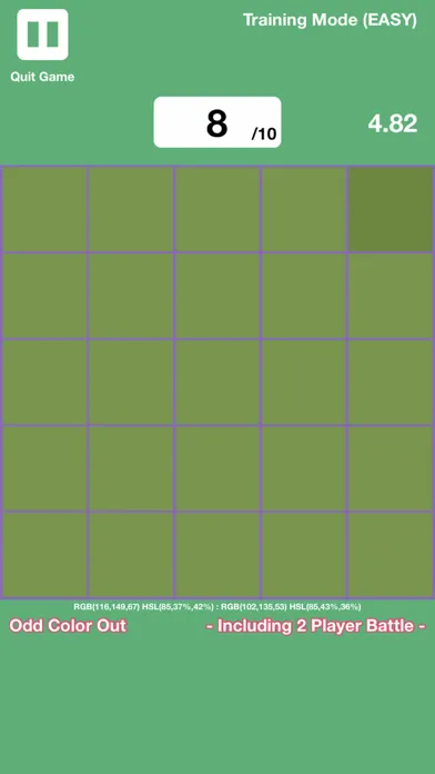 Tangkapan layar Odd Color Out - Multiplayer