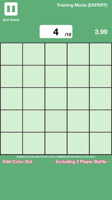 Tangkapan layar Odd Color Out - Multiplayer