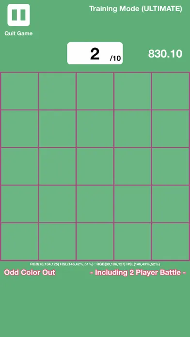 Tangkapan layar Odd Color Out - Multiplayer