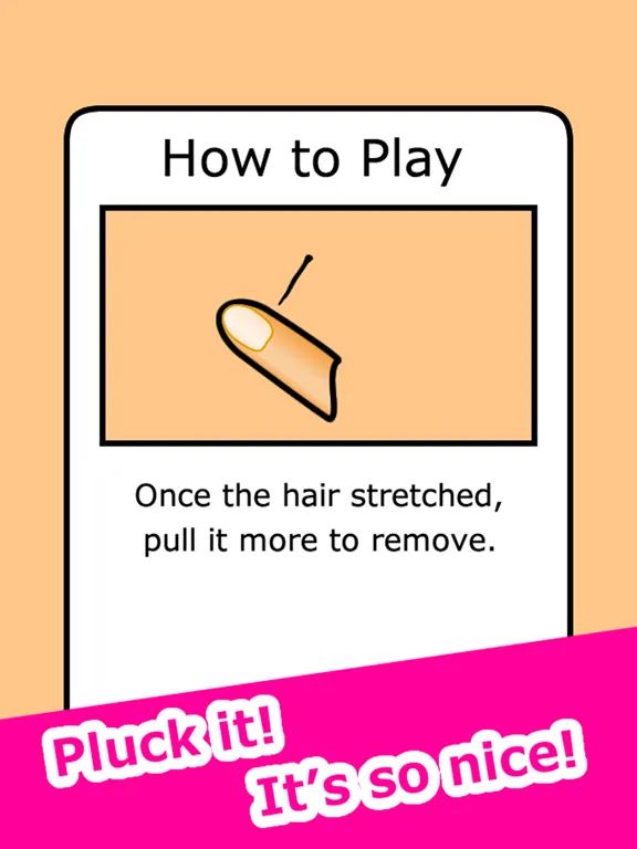 Pluck Hair iPad  Screenshots
