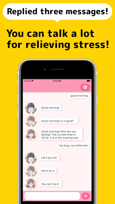Listened! Refreshed! Bots chat سکرین شاٹس