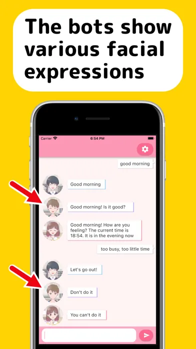 Listened! Refreshed! Bots chat سکرین شاٹس