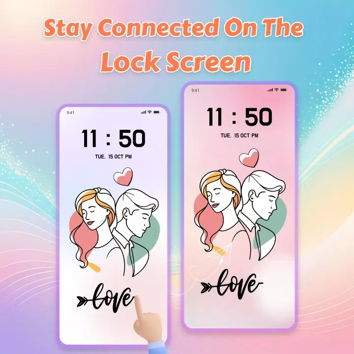 Draw on Lockscreen Screenshots