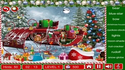 Hidden Objects:Christmas Fun سکرین شاٹس