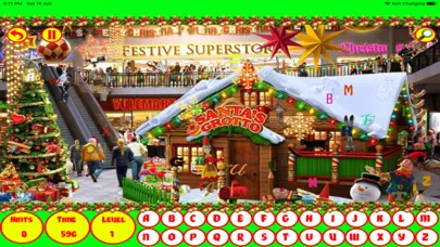 Christmas Hidden Alphabtes Screenshots
