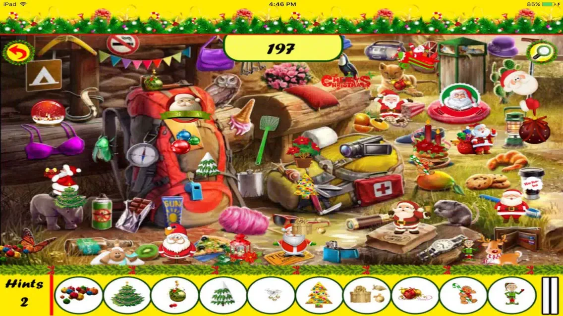 Скриншоты Free Hidden Objects:Christmas Secret Hidden Object
