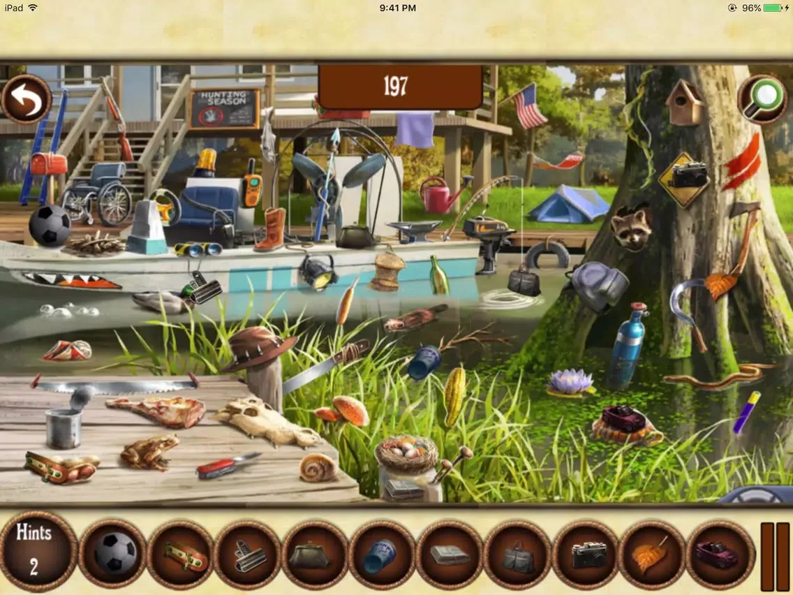 Ảnh chụp màn hình của Free Hidden Objects:Crime Hidden Mania iPad 
