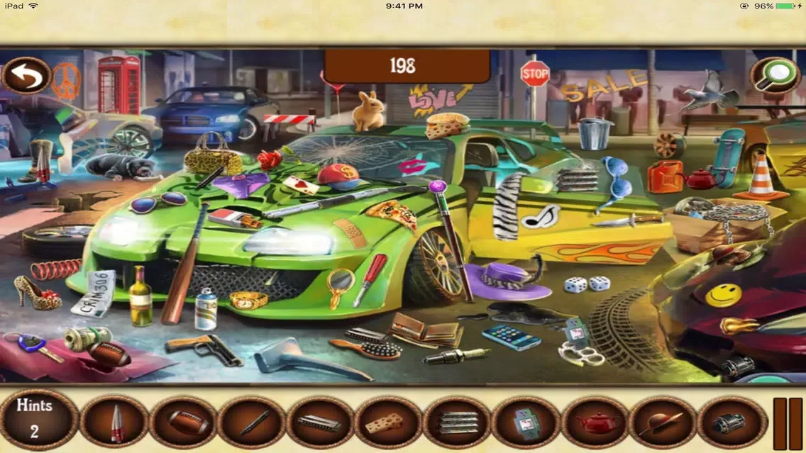 Ảnh chụp màn hình của Free Hidden Objects:Crime Hidden Mania