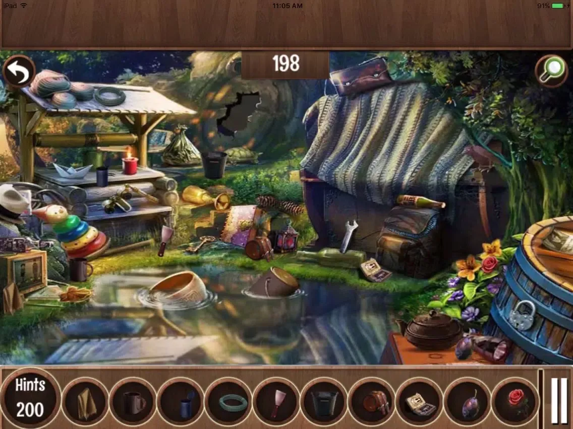Free Hidden Objects:Forest Adventure iPad  스크린샷