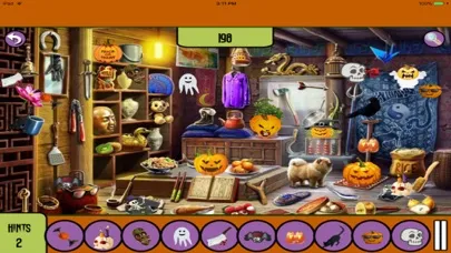 Capturas de tela do Hidden Object:Halloween Mania2
