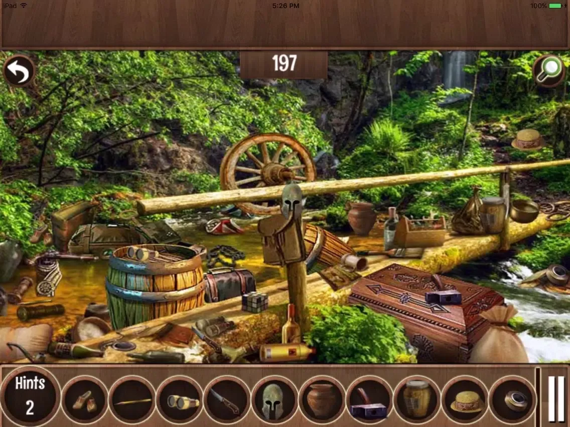 صور Free Hidden Objects: Heart of Jungle iPad 