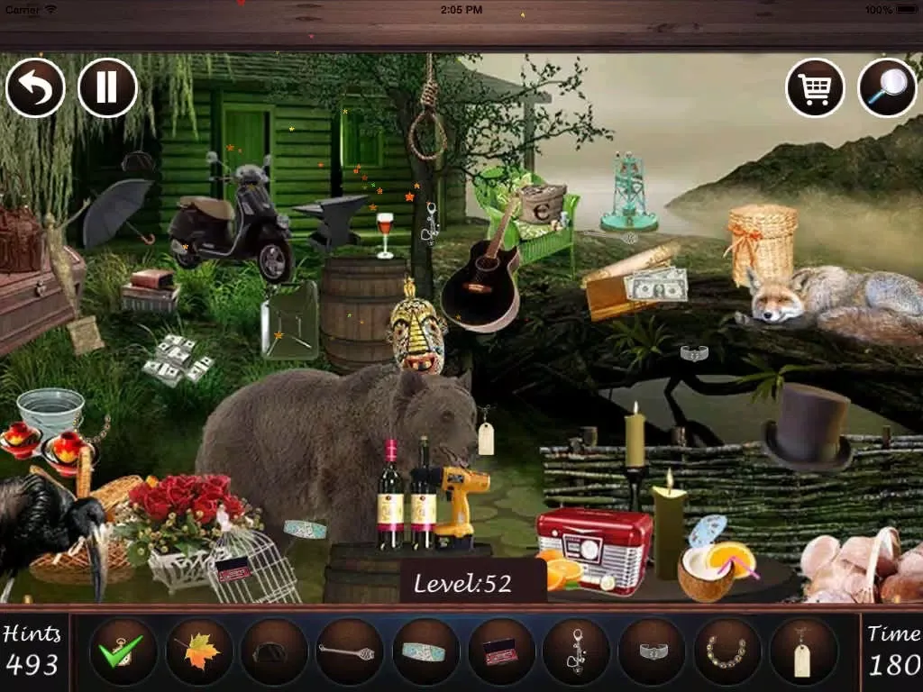 Tangkapan layar Hidden objects: The Spring Fair iPad 