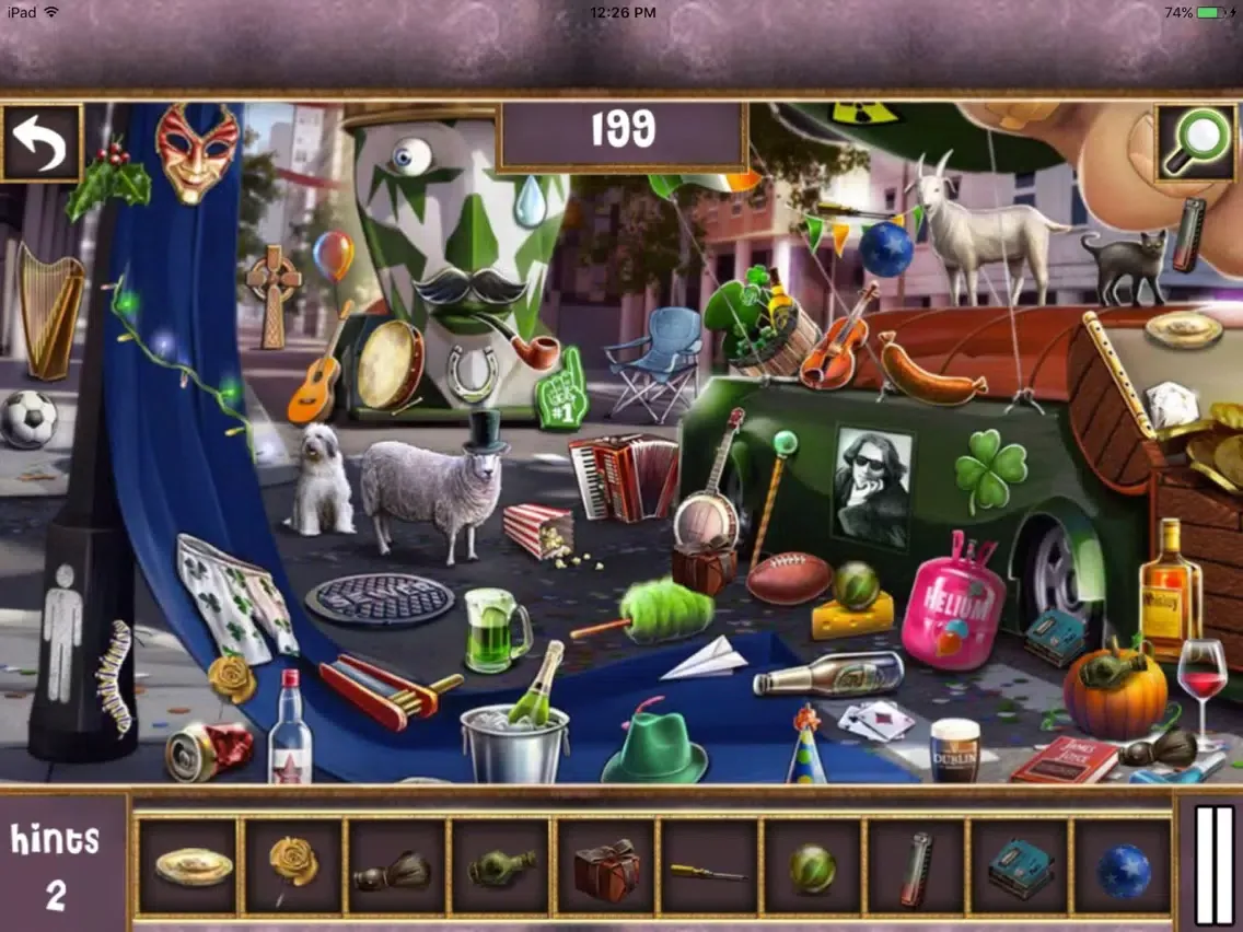 Tangkapan skrin Hidden Object:Hidden Mania 14 iPad 