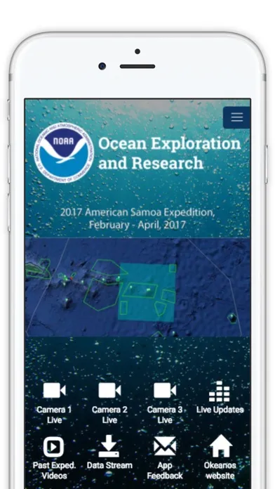 Capturas de pantalla de NOAA Ocean Exploration & Res.