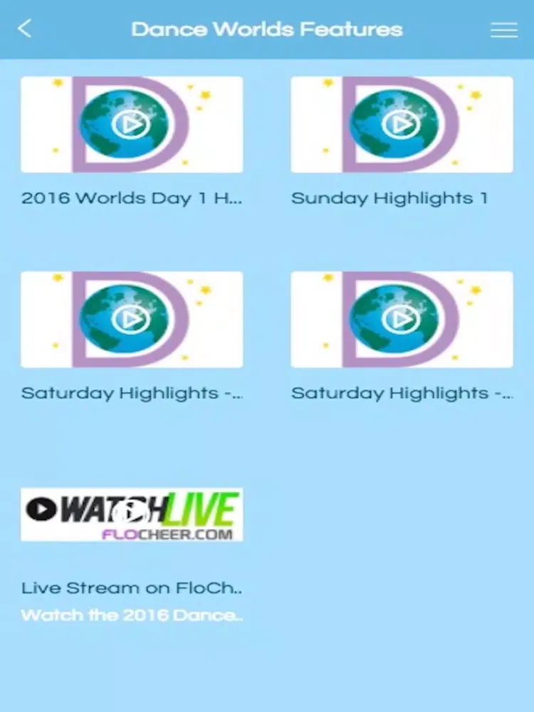 Captures d'écran de USASF Worlds iPad 