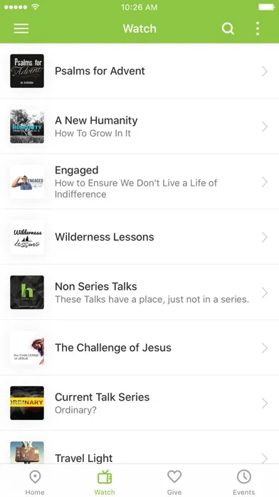 Tangkapan skrin HarborLife Church App