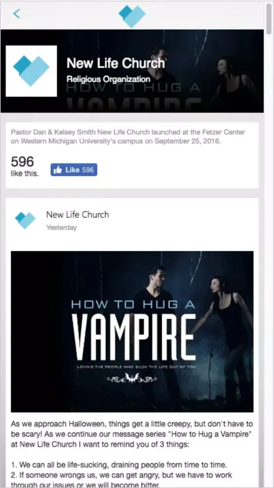 New Life Church Kalamazoo 스크린샷