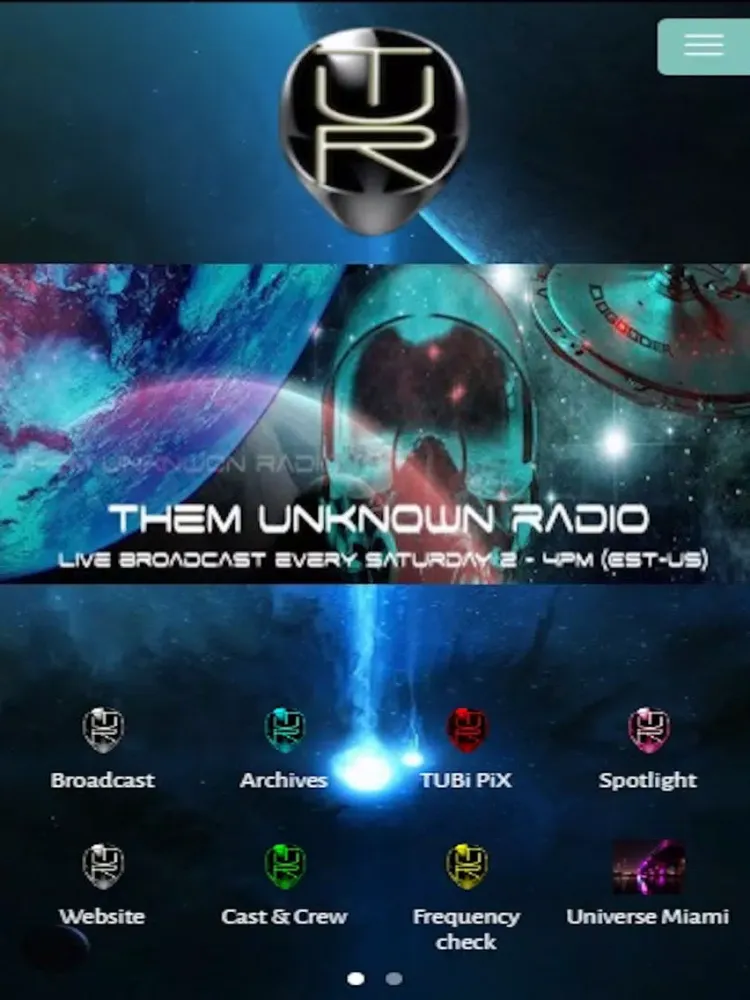 Ảnh chụp màn hình của Them Unknown Radio iPad 