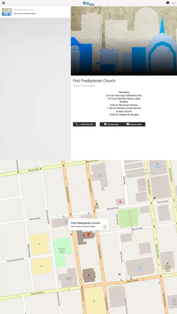 Screenshot di First Presbyterian Church W-S