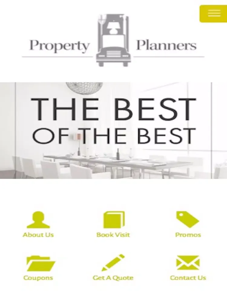 Capturas de tela do Property Planners iPad 