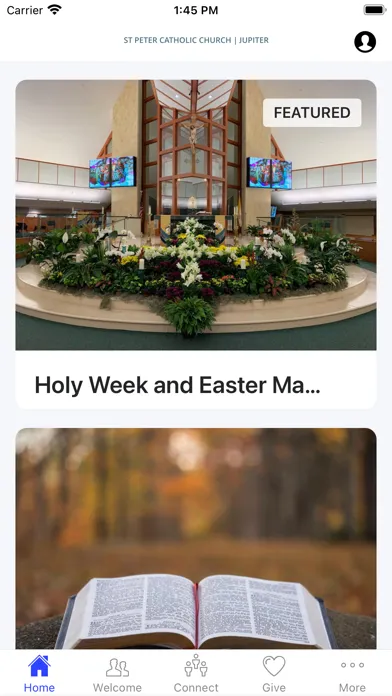 Capturas de tela do St Peter Catholic Jupiter FL