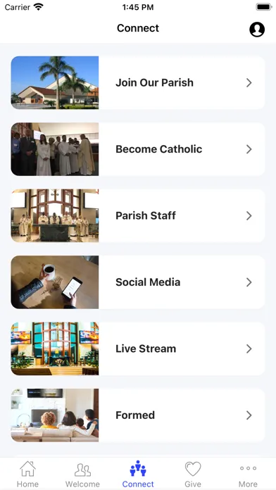 Capturas de tela do St Peter Catholic Jupiter FL