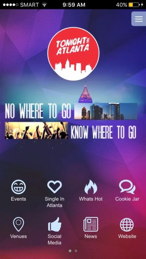 Скриншоты Tonight App