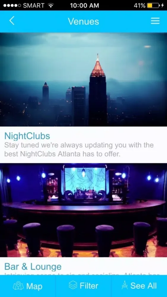 Скриншоты Tonight App