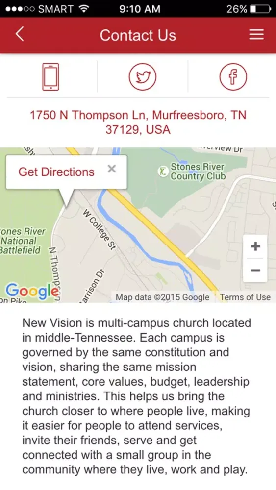 New Vision Baptist Church TN स्क्रीनशॉट