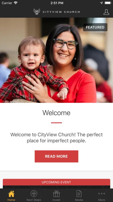 Capturas de tela do CityView Church