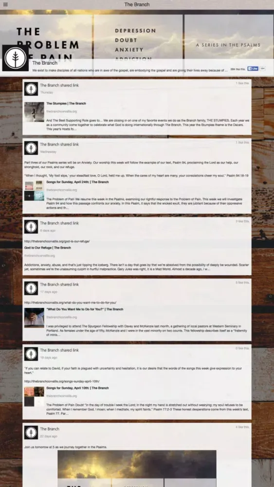 Capturas de tela do The Branch Corvallis