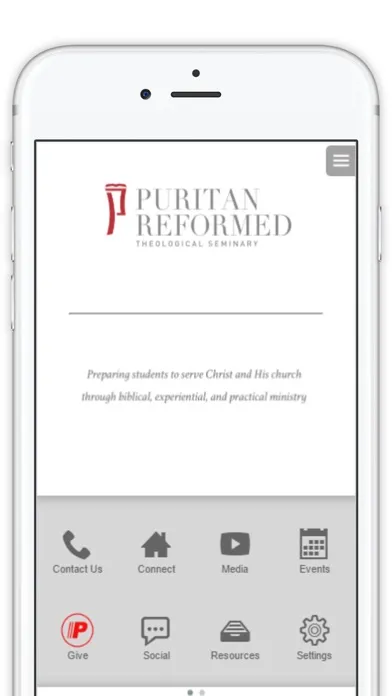 Tangkapan skrin Puritan Reformed Seminary